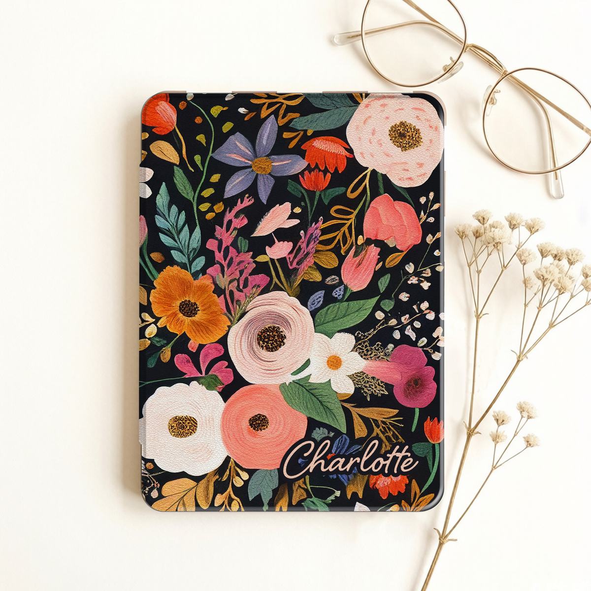 Kindle Case, Kindle Paperwhite Case with Free Personalization, Kobo Cover, Custom Name Kindle Colorsoft Case, Kindle Paperwhite 12th 7" Case, Paperwhite 11th 6.8  cover, Paperwhite Signature Edition, Kindle Oasis, Kindle 11th 2022 case, Kobo Clara Colour, Kobo Libra Colour, Auto Wake/Sleep, Magnetic Kindle case cover, Custom name Kindle case cover, Clear Back Kindle Case