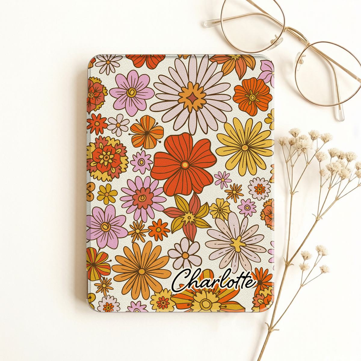 Kindle Case, Kindle Paperwhite Case with Free Personalization, Kobo Cover, Custom Name Kindle Colorsoft Case, Kindle Paperwhite 12th 7" Case, Paperwhite 11th 6.8  cover, Paperwhite Signature Edition, Kindle Oasis, Kindle 11th 2022 case, Kobo Clara Colour, Kobo Libra Colour, Auto Wake/Sleep, Magnetic Kindle case cover, Custom name Kindle case cover, Clear Back Kindle Case