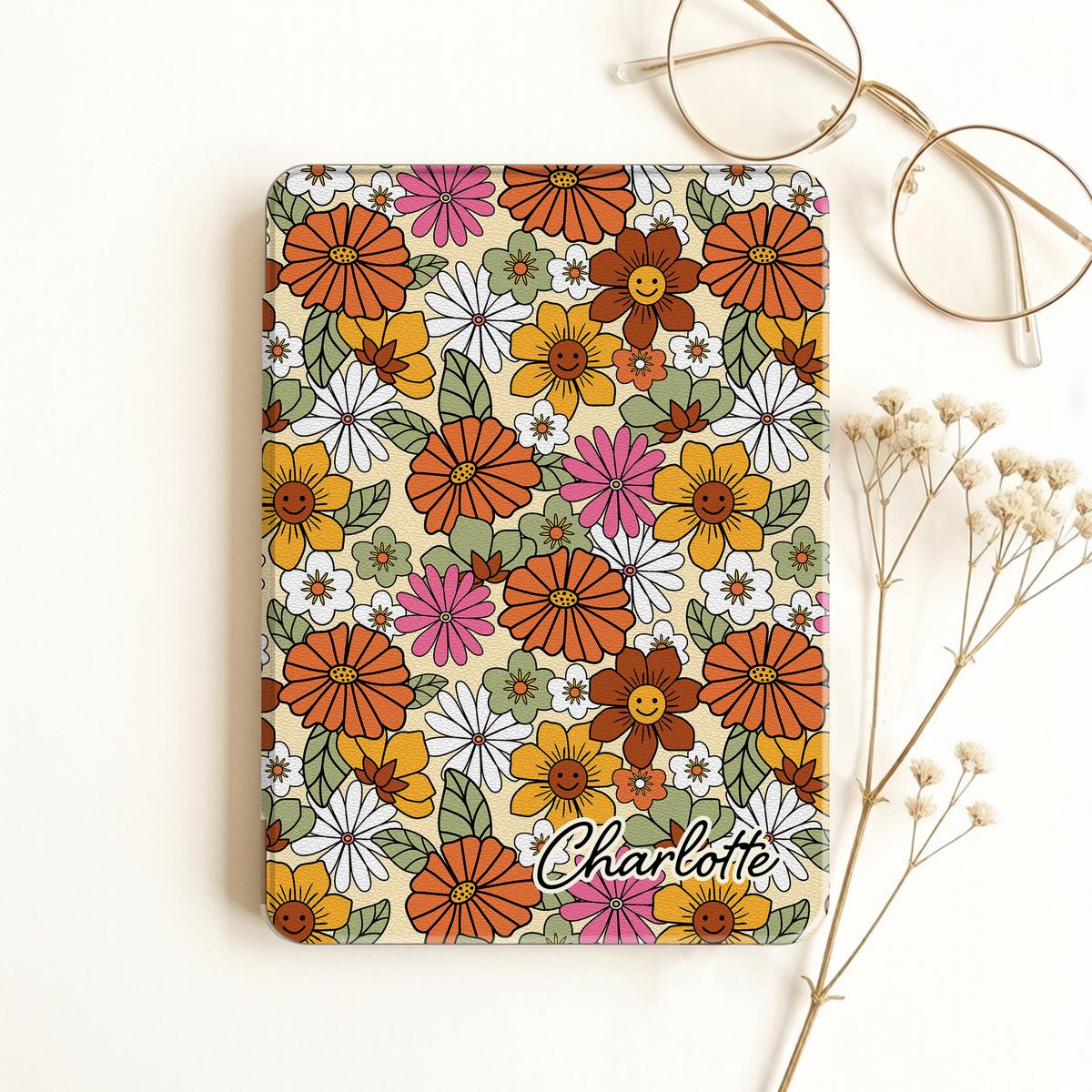 Kindle Case, Kindle Paperwhite Case with Free Personalization, Kobo Cover, Custom Name Kindle Colorsoft Case, Kindle Paperwhite 12th 7" Case, Paperwhite 11th 6.8  cover, Paperwhite Signature Edition, Kindle Oasis, Kindle 11th 2022 case, Kobo Clara Colour, Kobo Libra Colour, Auto Wake/Sleep, Magnetic Kindle case cover, Custom name Kindle case cover, Clear Back Kindle Case