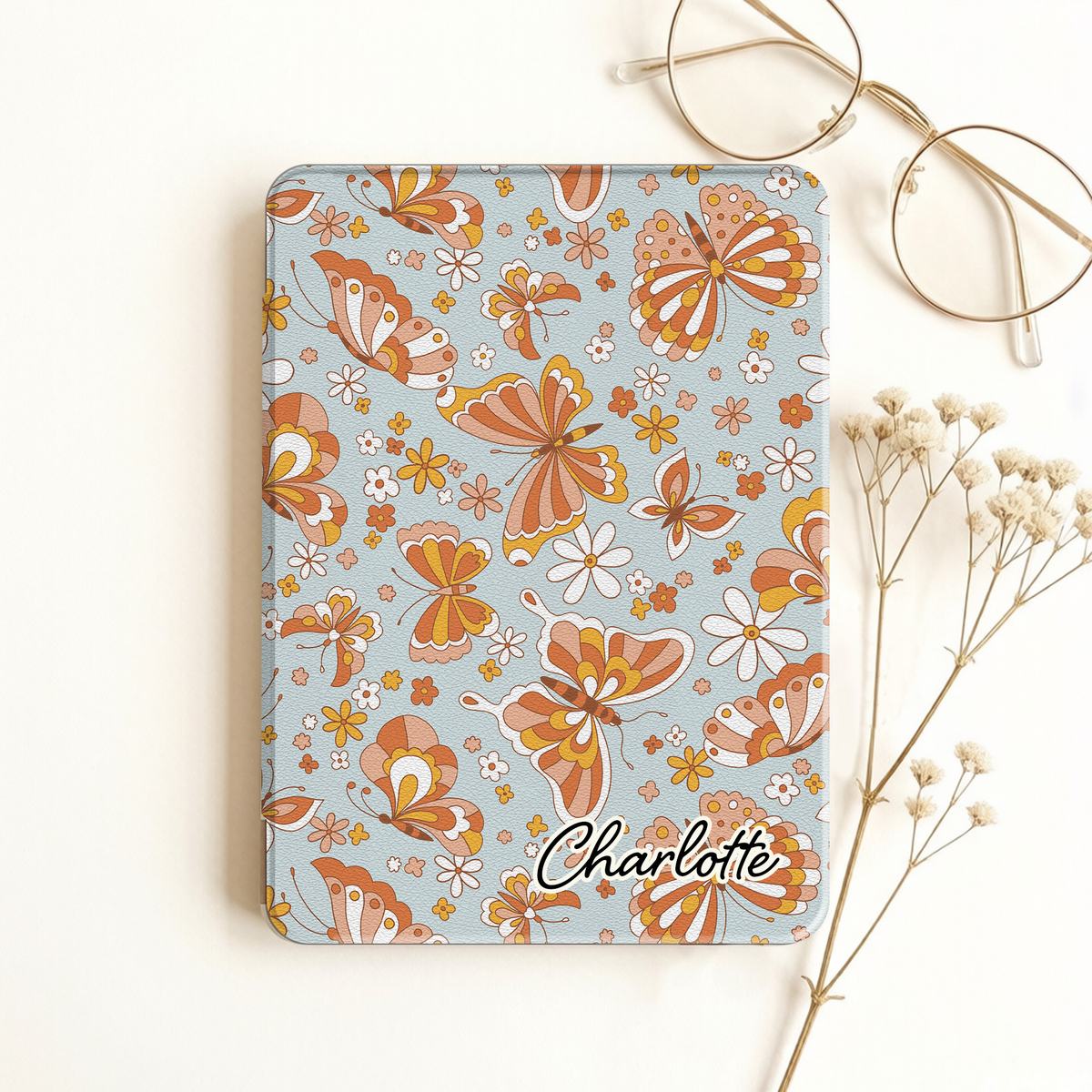 Kindle Case, Kindle Paperwhite Case with Free Personalization, Kobo Cover, Custom Name Kindle Colorsoft Case, Kindle Paperwhite 12th 7" Case, Paperwhite 11th 6.8  cover, Paperwhite Signature Edition, Kindle Oasis, Kindle 11th 2022 case, Kobo Clara Colour, Kobo Libra Colour, Auto Wake/Sleep, Magnetic Kindle case cover, Custom name Kindle case cover, Clear Back Kindle Case