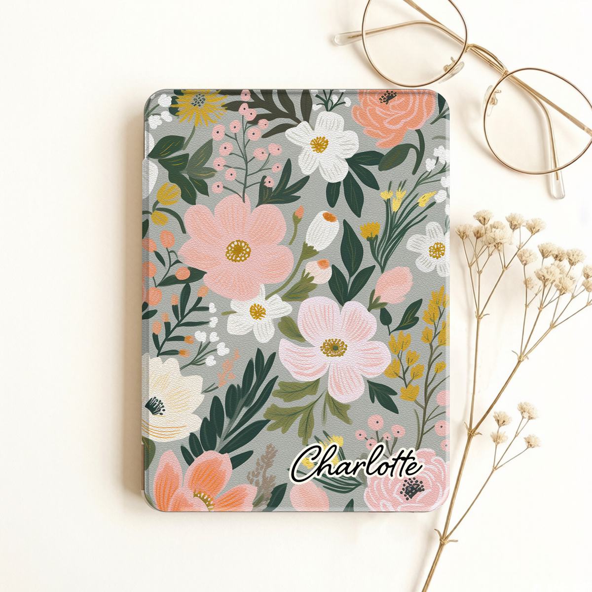 Kindle Case, Kindle Paperwhite Case with Free Personalization, Kobo Cover, Custom Name Kindle Colorsoft Case, Kindle Paperwhite 12th 7" Case, Paperwhite 11th 6.8  cover, Paperwhite Signature Edition, Kindle Oasis, Kindle 11th 2022 case, Kobo Clara Colour, Kobo Libra Colour, Auto Wake/Sleep, Magnetic Kindle case cover, Custom name Kindle case cover, Clear Back Kindle Case