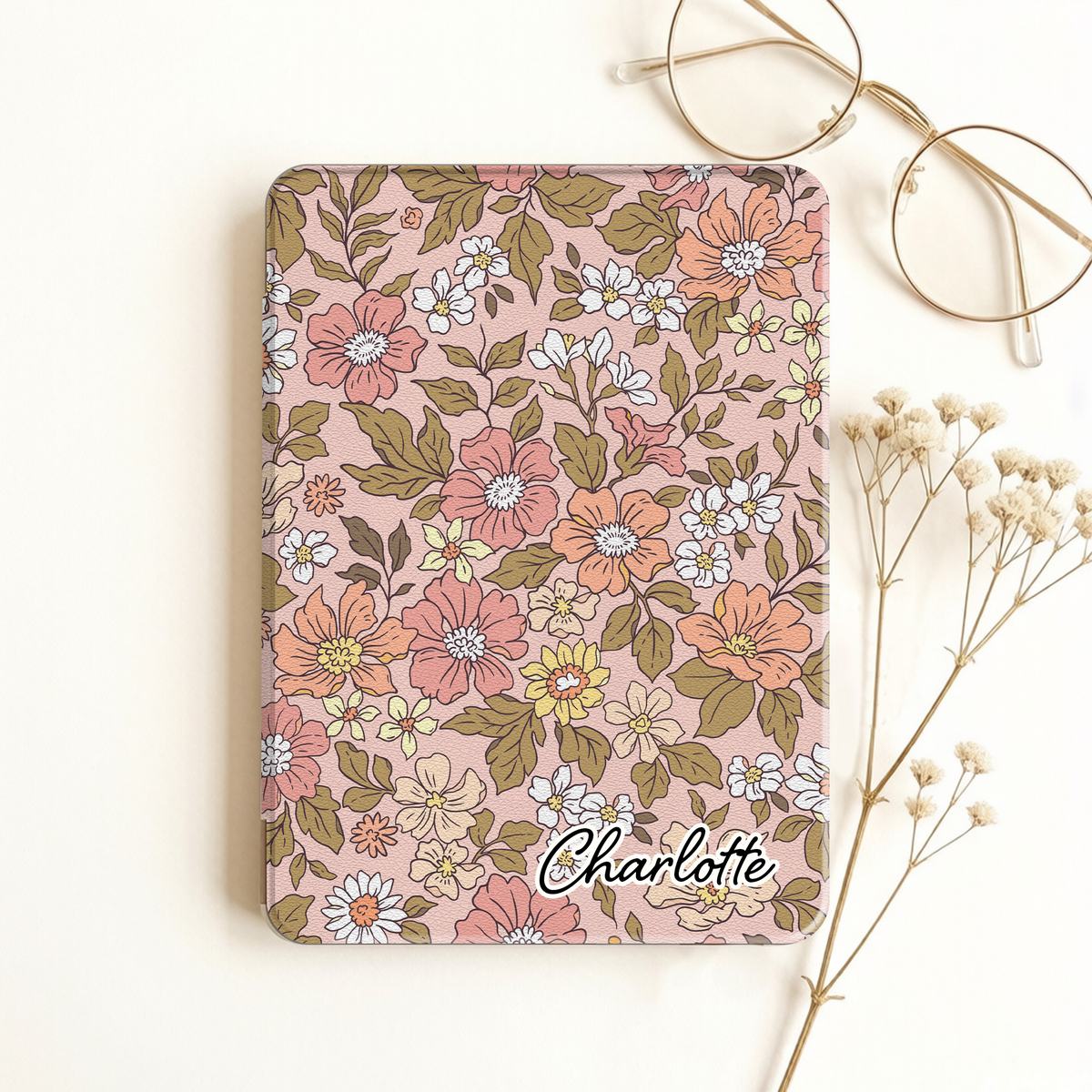 Kindle Case, Kindle Paperwhite Case with Free Personalization, Kobo Cover, Custom Name Kindle Colorsoft Case, Kindle Paperwhite 12th 7" Case, Paperwhite 11th 6.8  cover, Paperwhite Signature Edition, Kindle Oasis, Kindle 11th 2022 case, Kobo Clara Colour, Kobo Libra Colour, Auto Wake/Sleep, Magnetic Kindle case cover, Custom name Kindle case cover, Clear Back Kindle Case