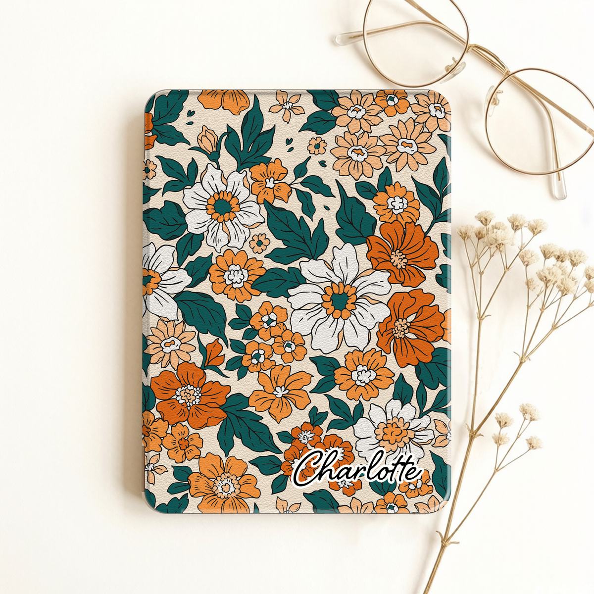 Kindle Case, Kindle Paperwhite Case with Free Personalization, Kobo Cover, Custom Name Kindle Colorsoft Case, Kindle Paperwhite 12th 7" Case, Paperwhite 11th 6.8  cover, Paperwhite Signature Edition, Kindle Oasis, Kindle 11th 2022 case, Kobo Clara Colour, Kobo Libra Colour, Auto Wake/Sleep, Magnetic Kindle case cover, Custom name Kindle case cover, Clear Back Kindle Case