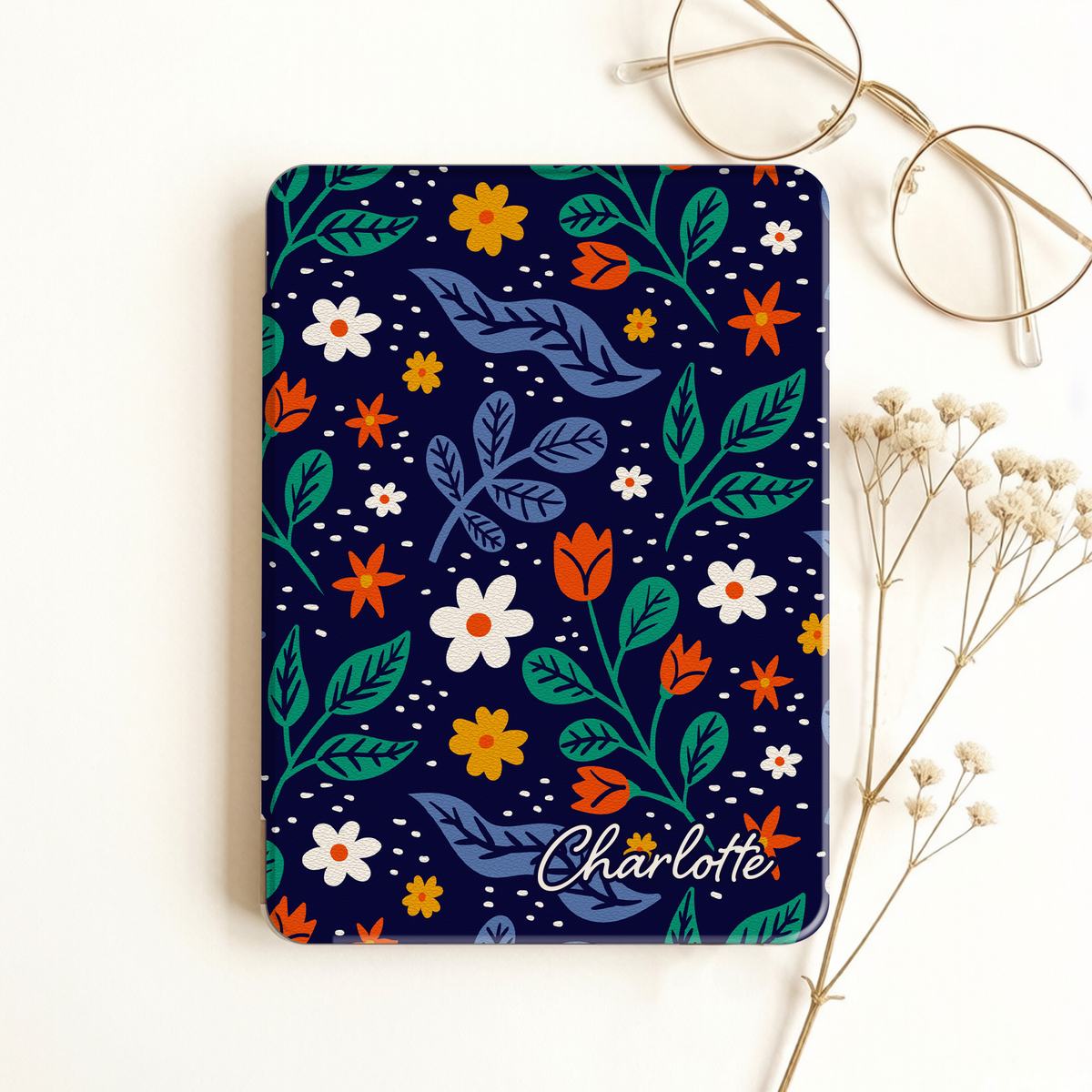 Kindle Case, Kindle Paperwhite Case with Free Personalization, Kobo Cover, Custom Name Kindle Colorsoft Case, Kindle Paperwhite 12th 7" Case, Paperwhite 11th 6.8  cover, Paperwhite Signature Edition, Kindle Oasis, Kindle 11th 2022 case, Kobo Clara Colour, Kobo Libra Colour, Auto Wake/Sleep, Magnetic Kindle case cover, Custom name Kindle case cover, Clear Back Kindle Case