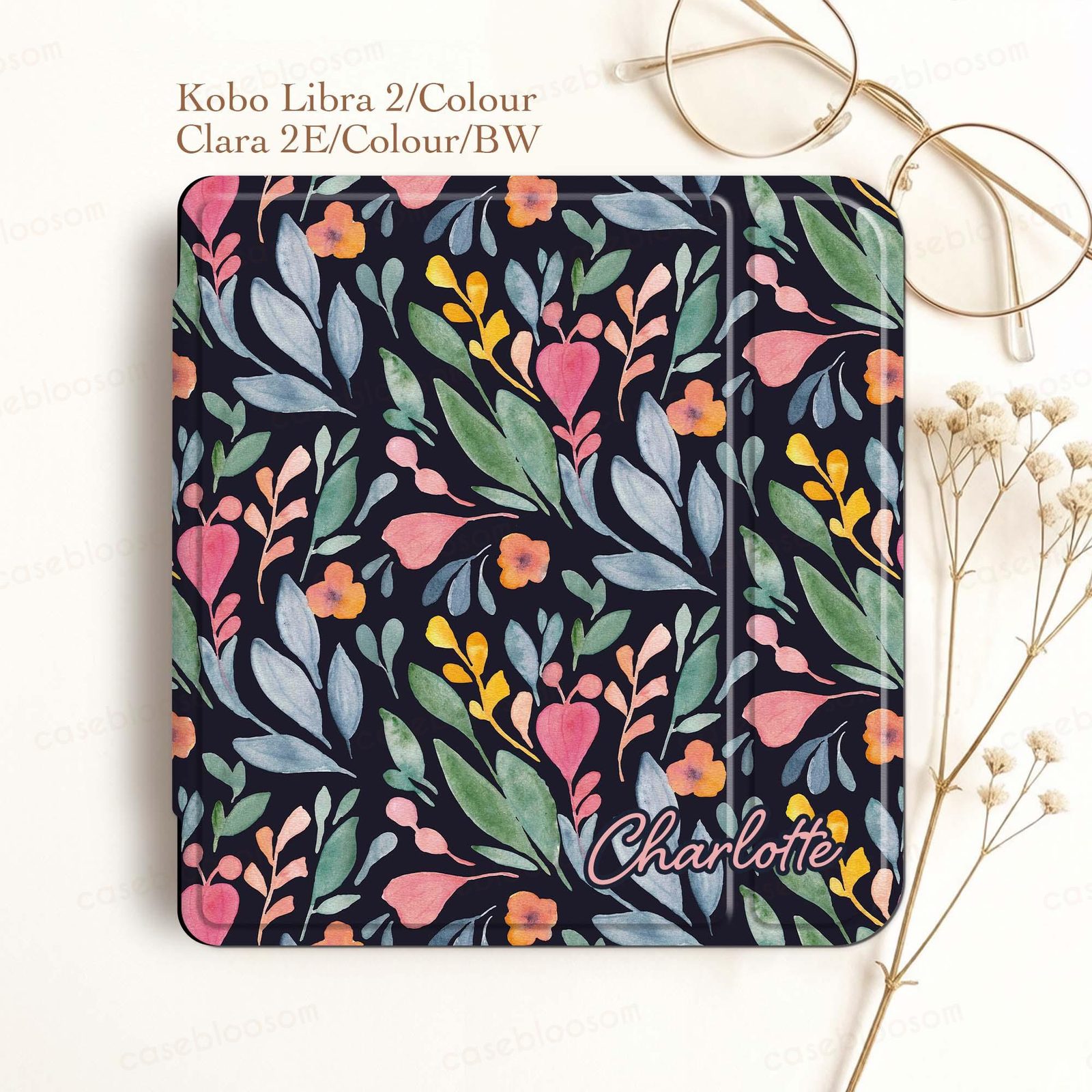 Indigo Bloom Kobo Case
