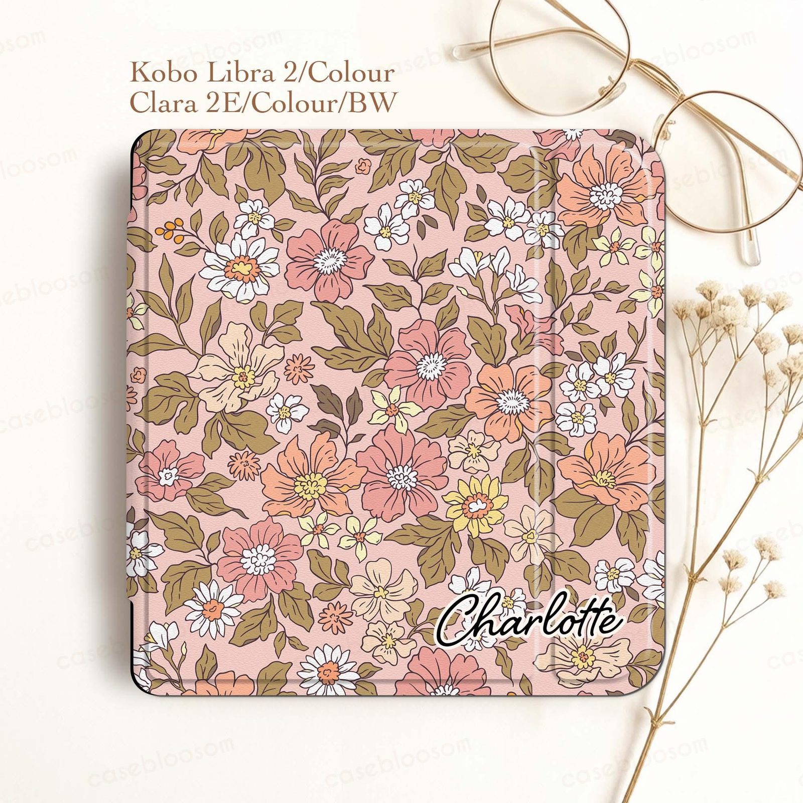 Pink Blossom Kobo Case