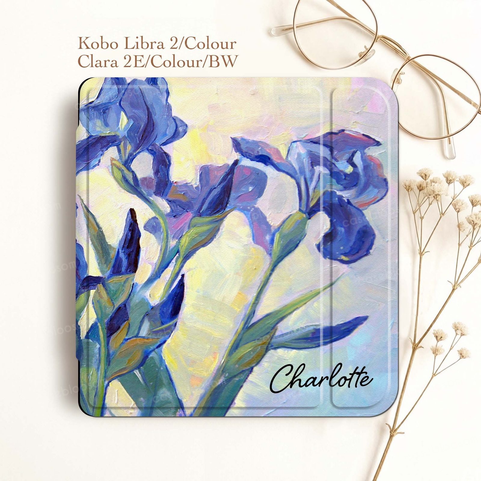 Van Gogh Irises Kobo Case