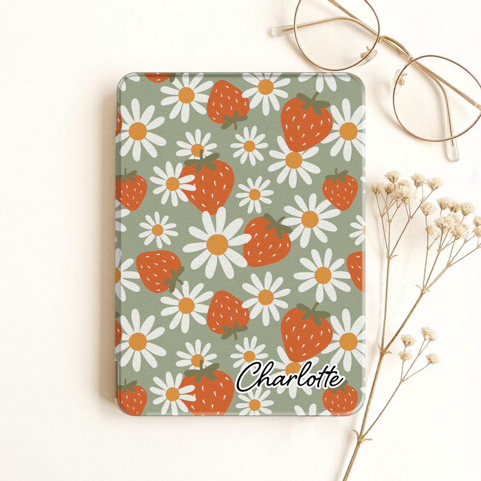 Strawberry Daisy Kobo Case