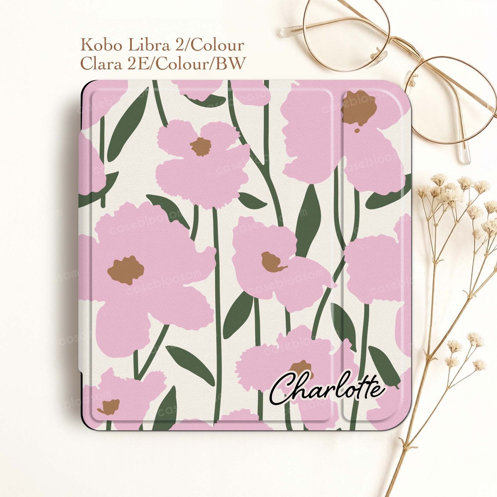 Wild Peony Kobo Case