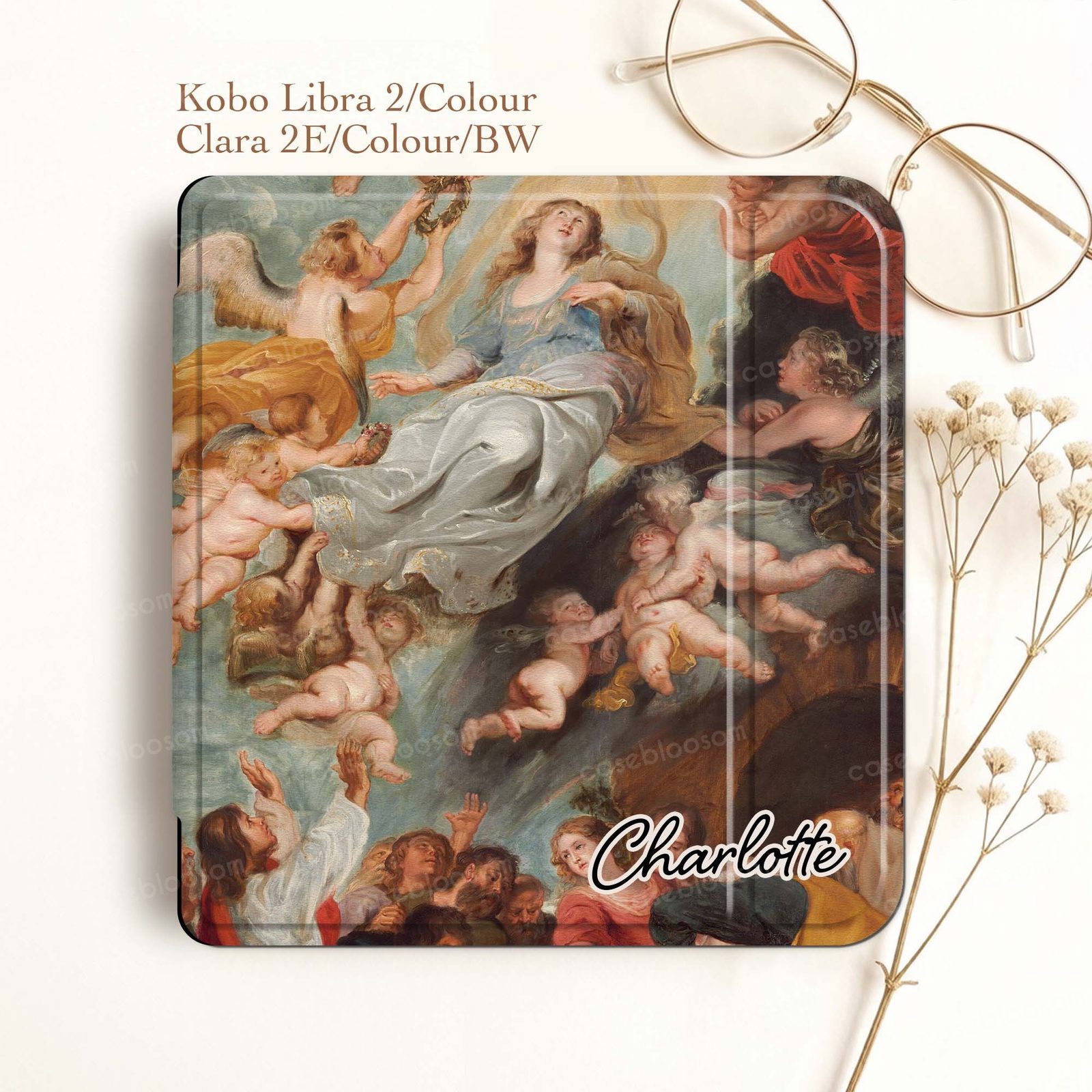 Vintage Baroque Angels Kobo Case