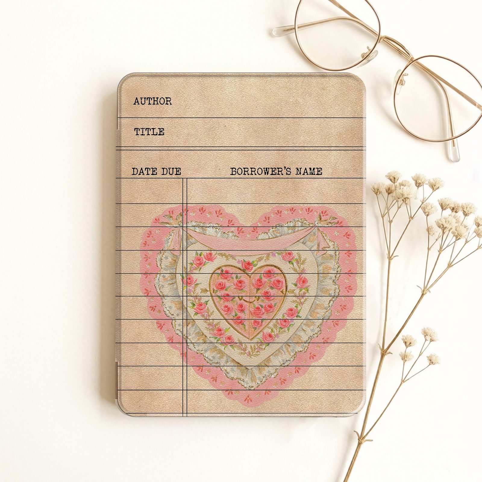 Library Valentine Kobo Case